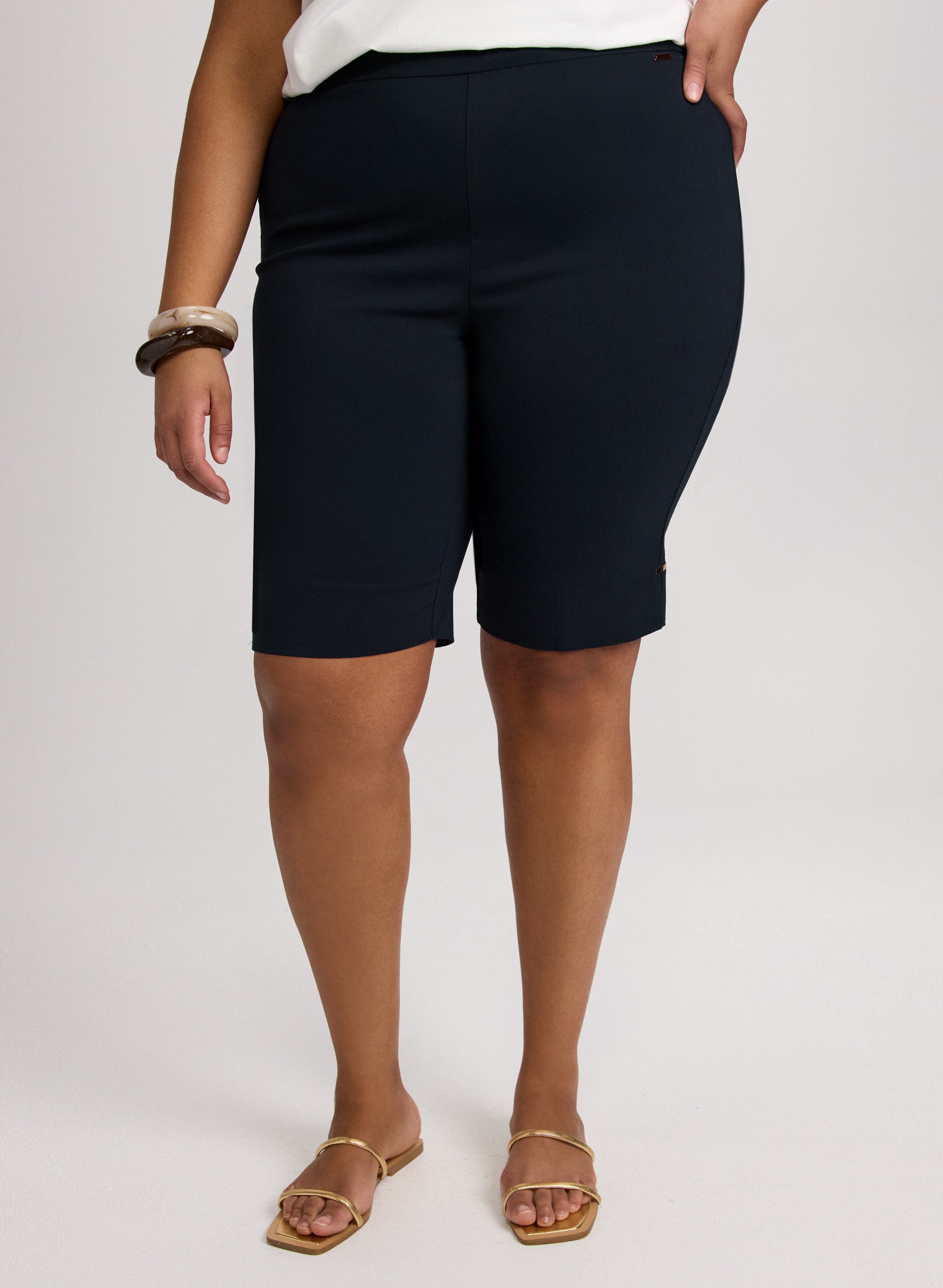 Bengaline Pull-On Shorts