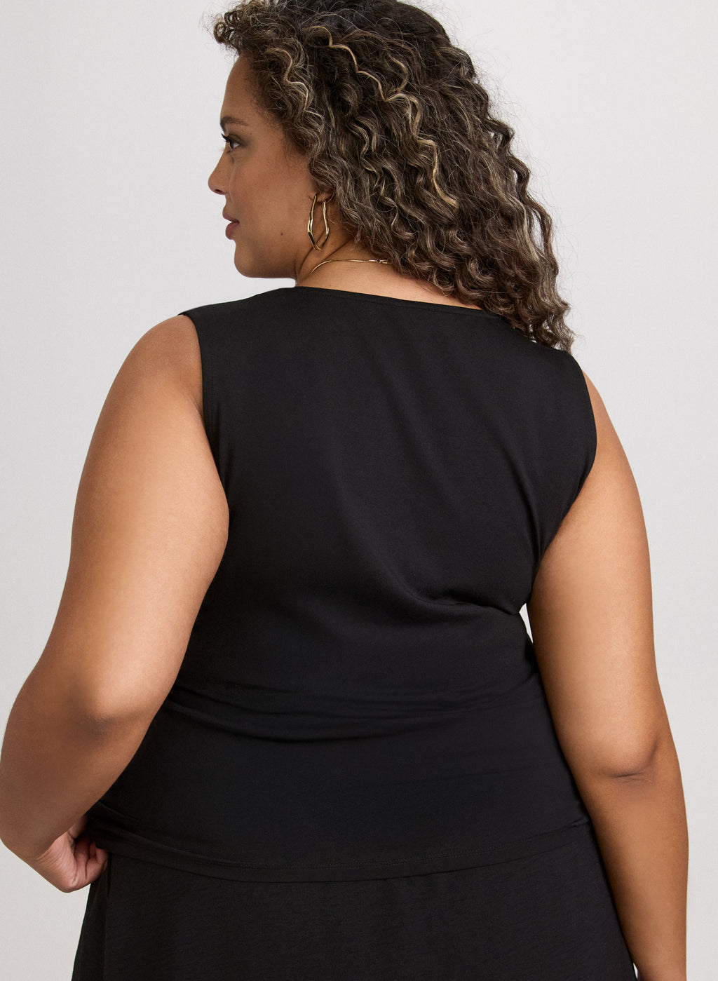 Cotton-Blend Tank Top