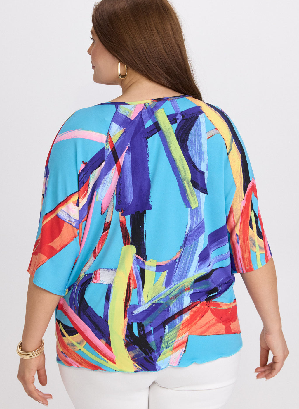 Abstract Print Top