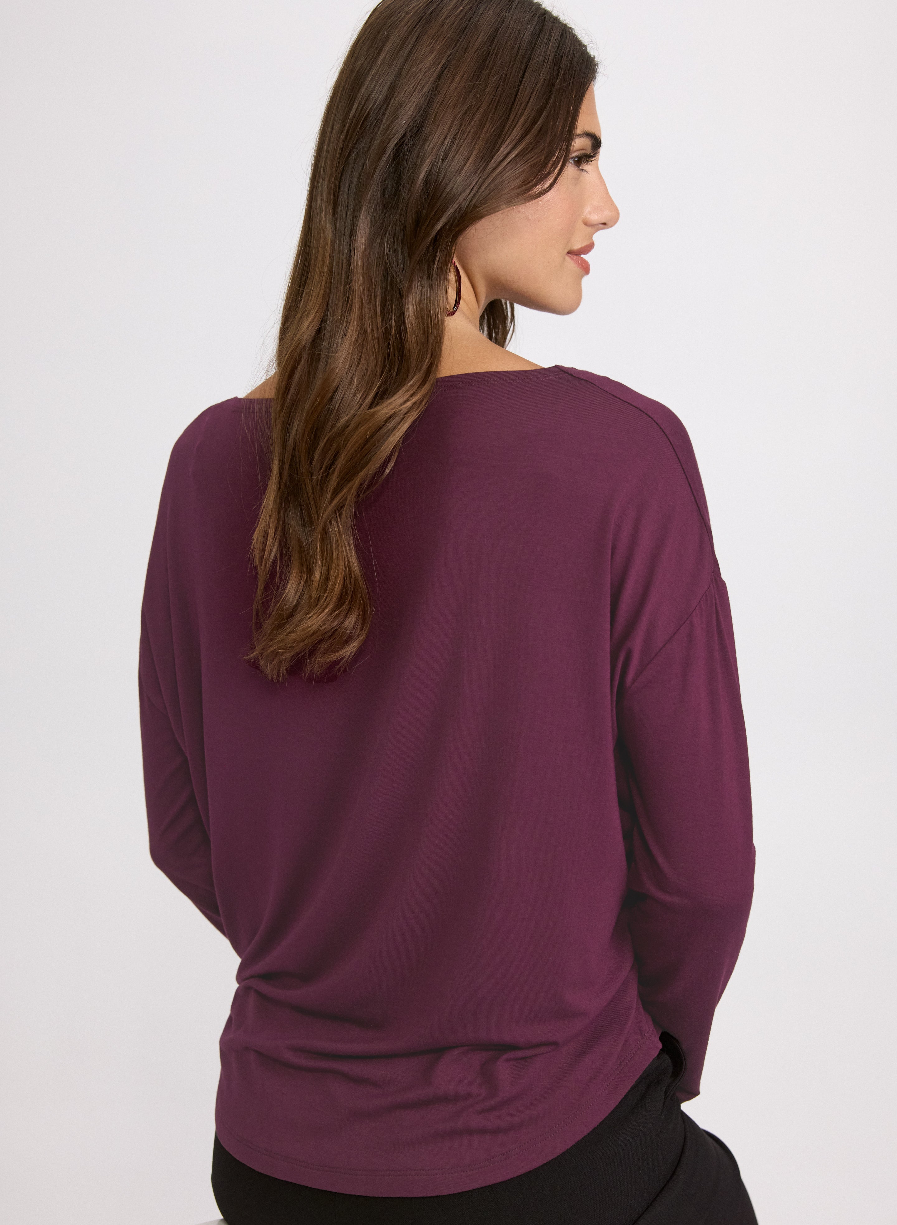 Boat Neck Top