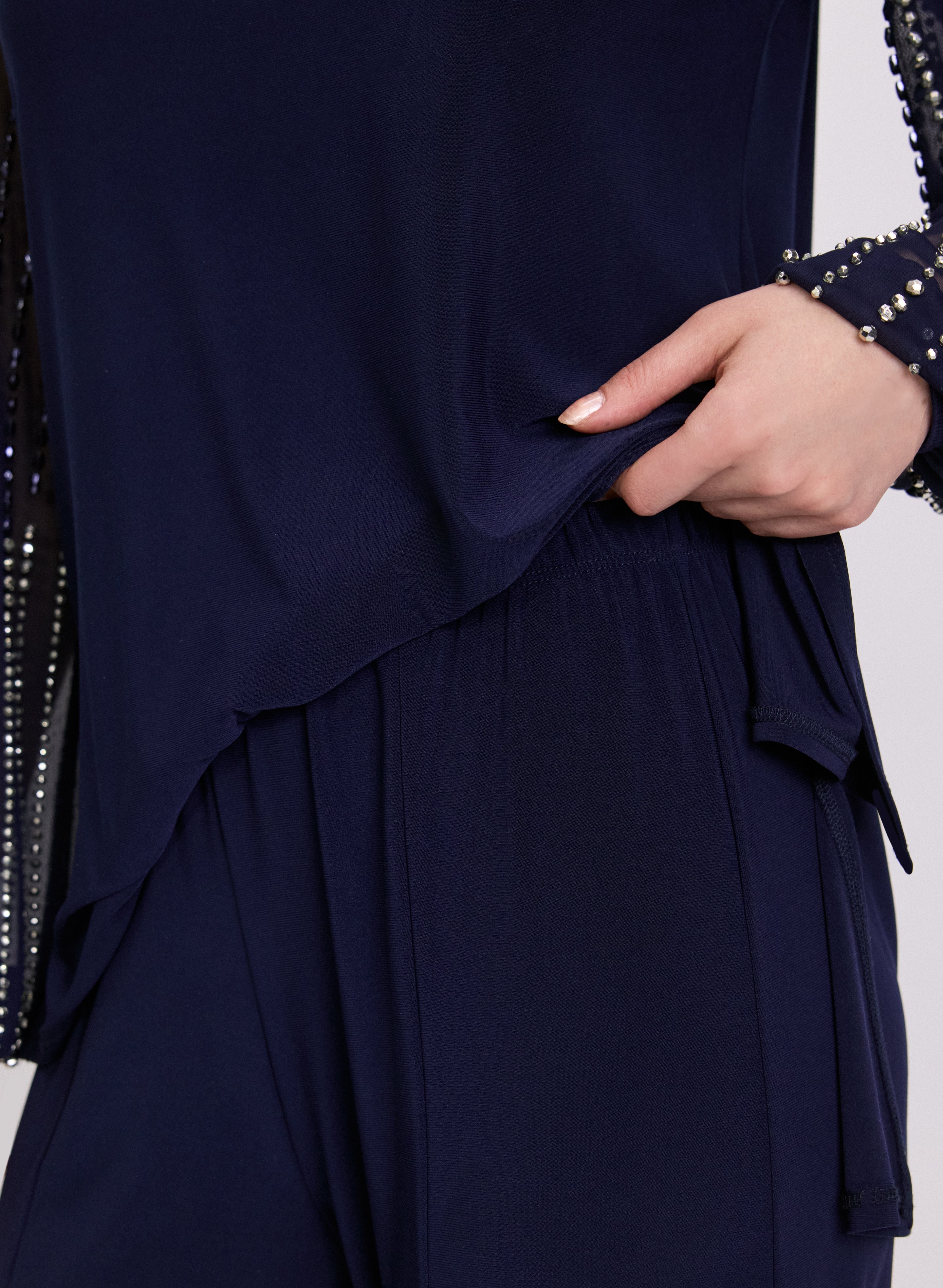 Beaded Top & Pants Set