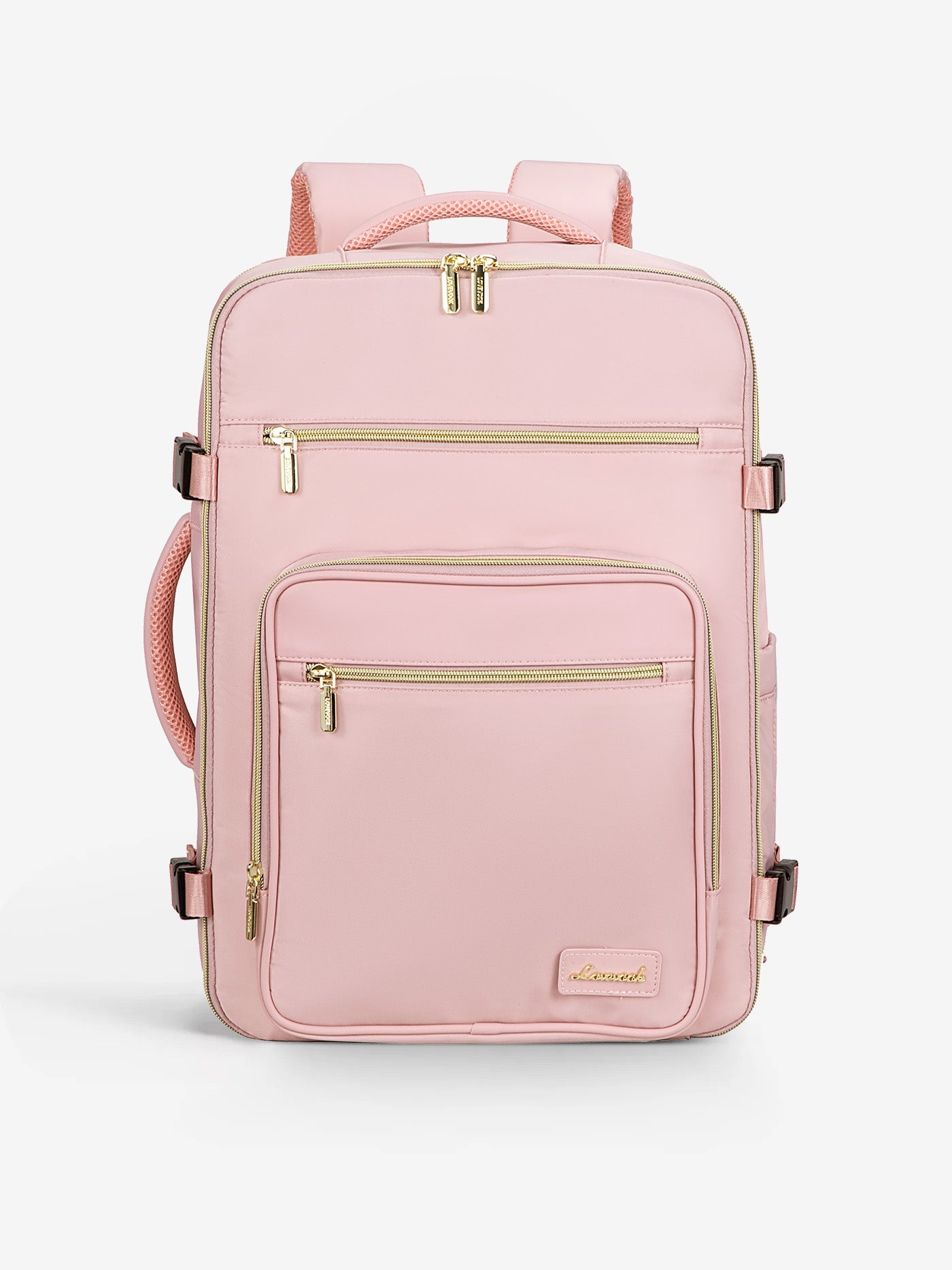 4Pcs Plain Color Travel Backpack, 40L/50L