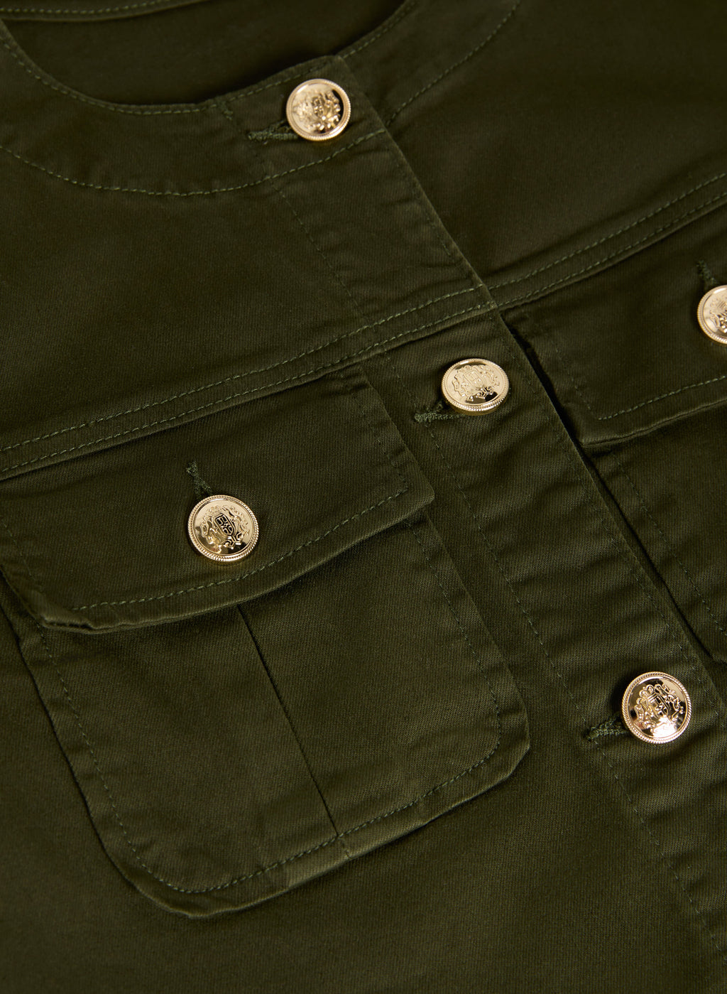 Cargo Pocket Denim Jacket