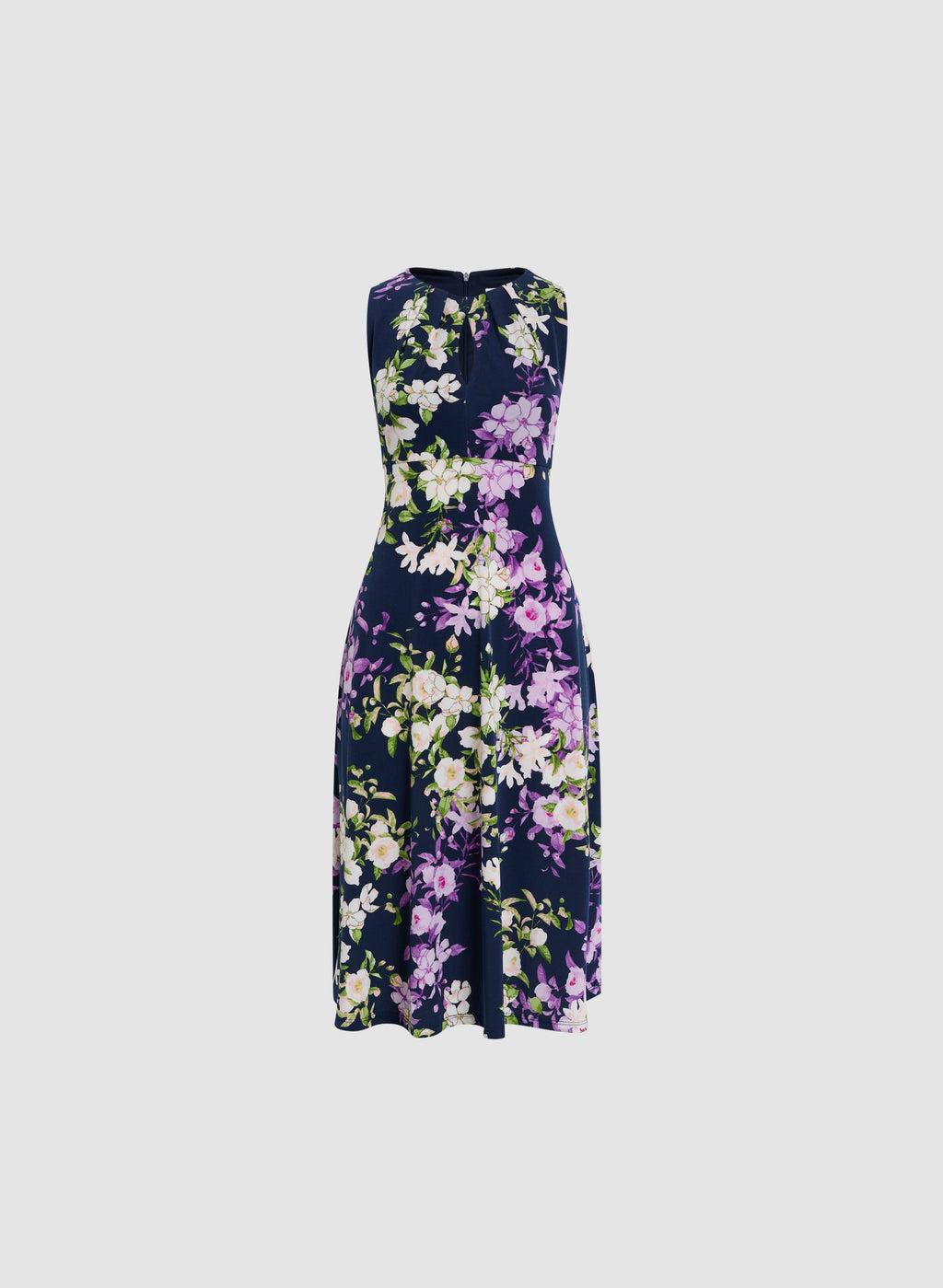 Botanical Empire Waist Dress