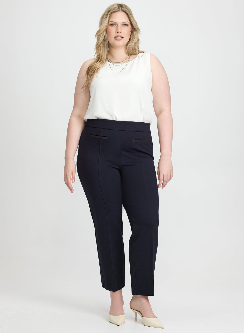 Ava Straight-Leg Pants