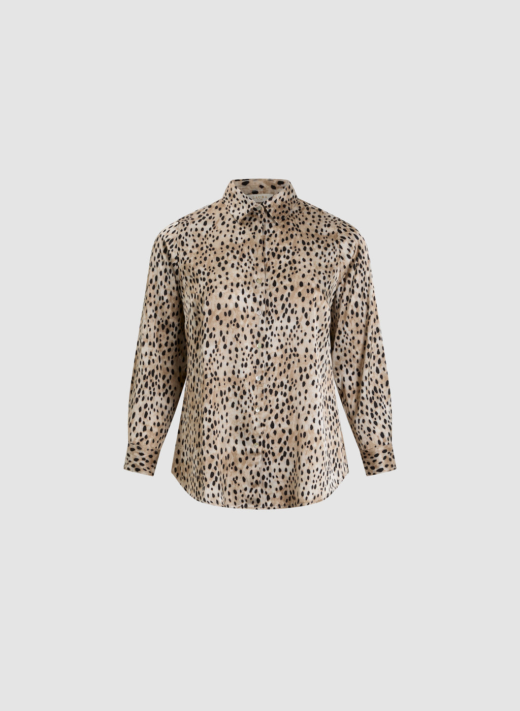 Animal Print Satin Shirt