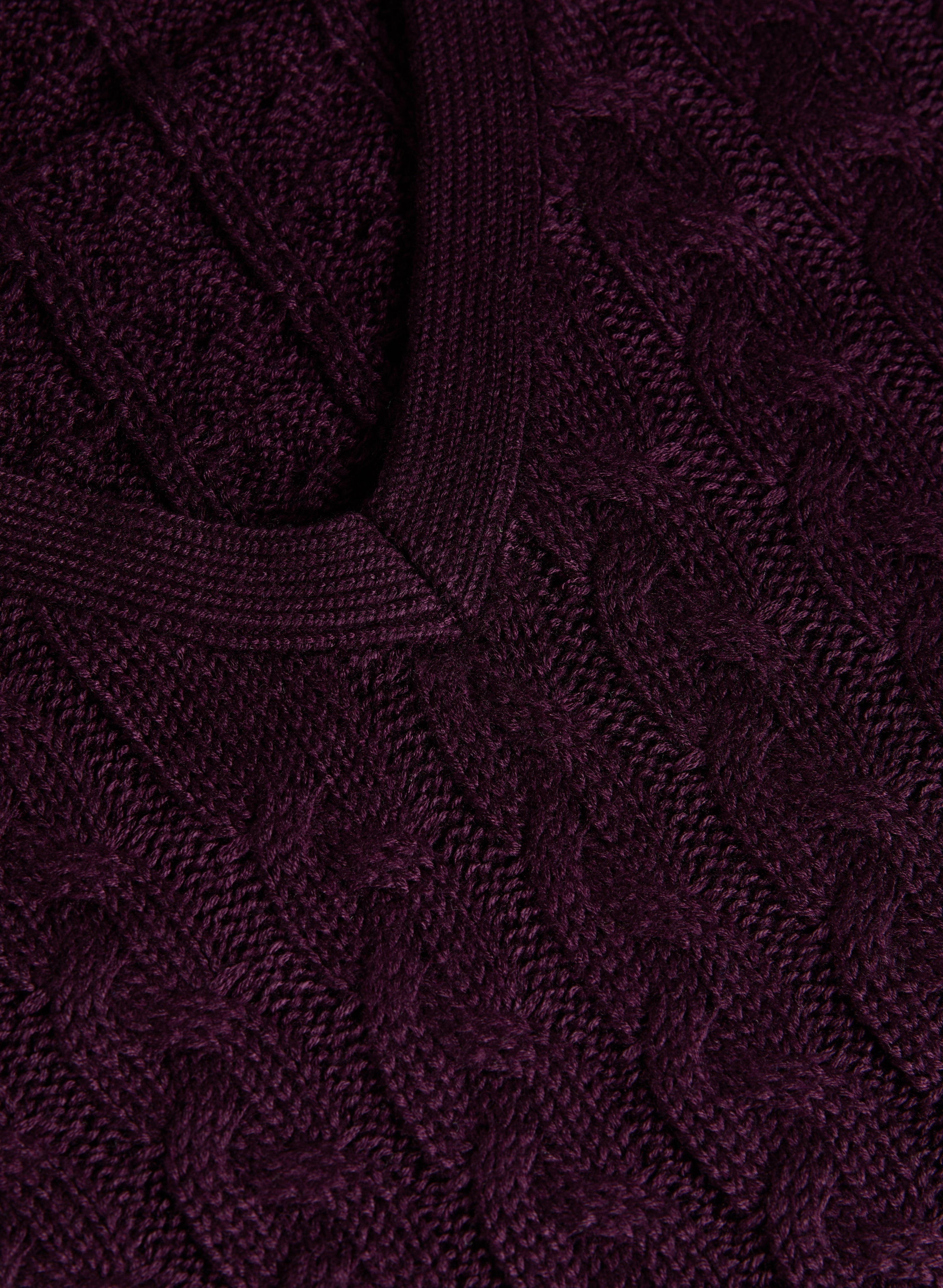 Cable Knit Sweater Dress