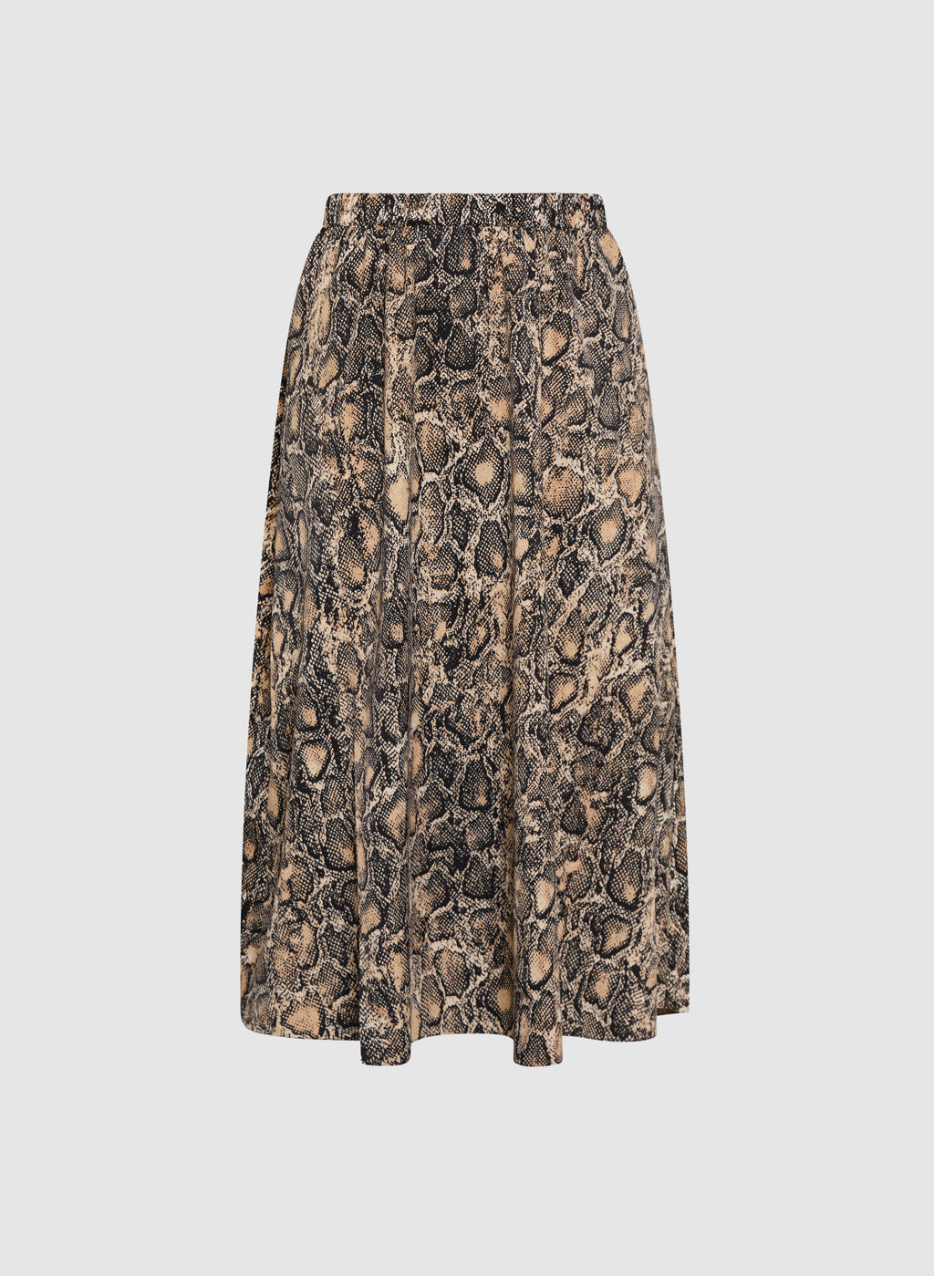 Animal Print Maxi Skirt