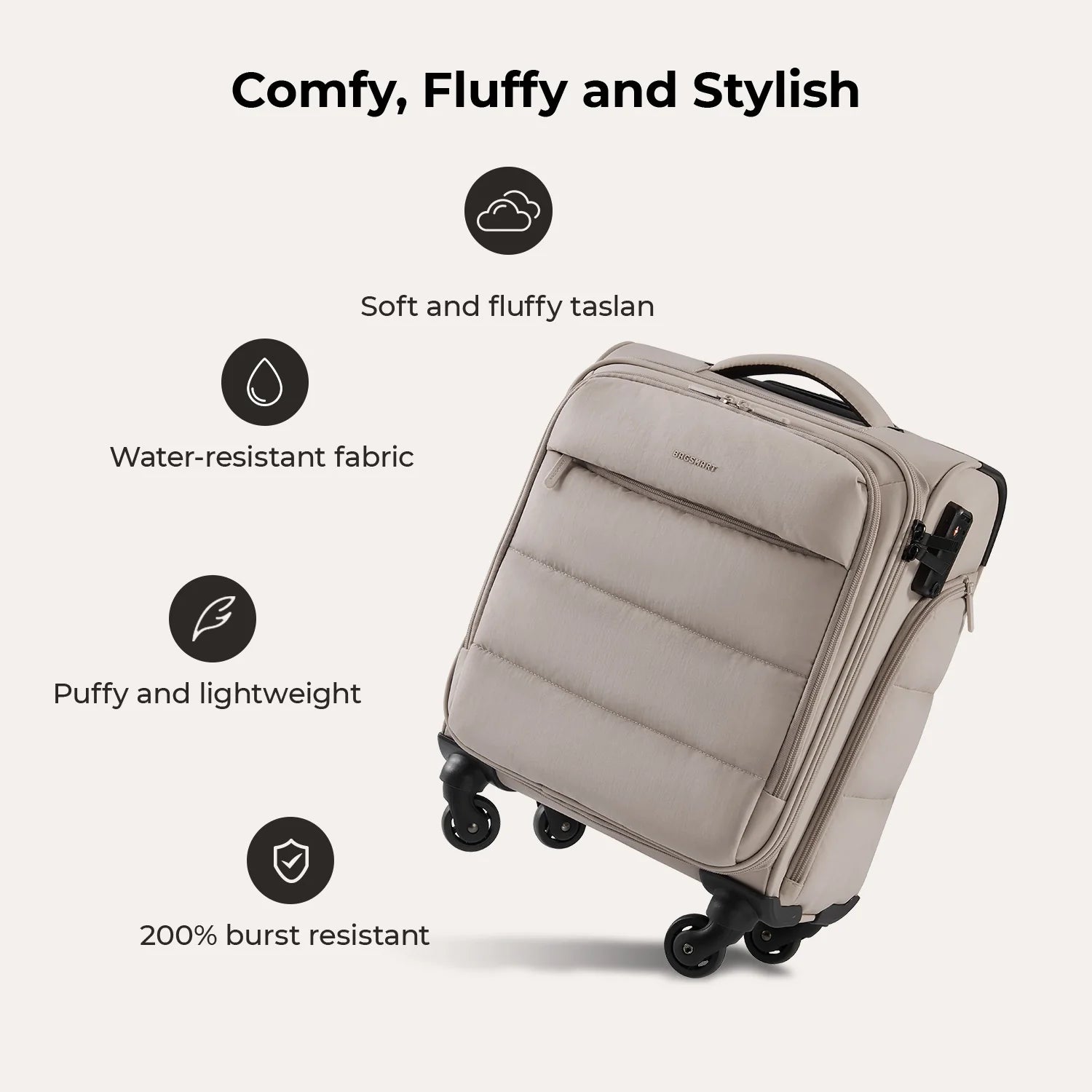 Bagsmart 16 Personal Item Carry on Luggage