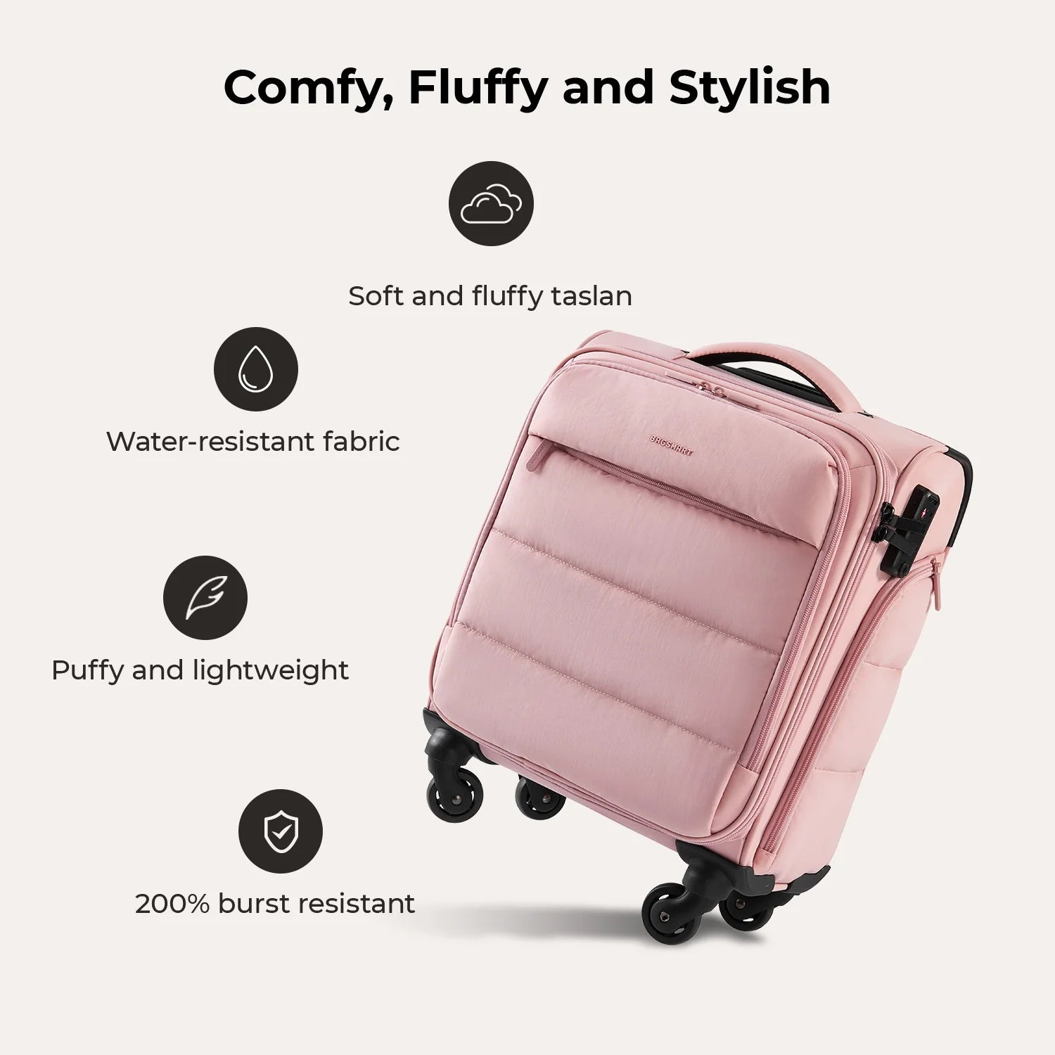 Bagsmart 16 Personal Item Carry on Luggage