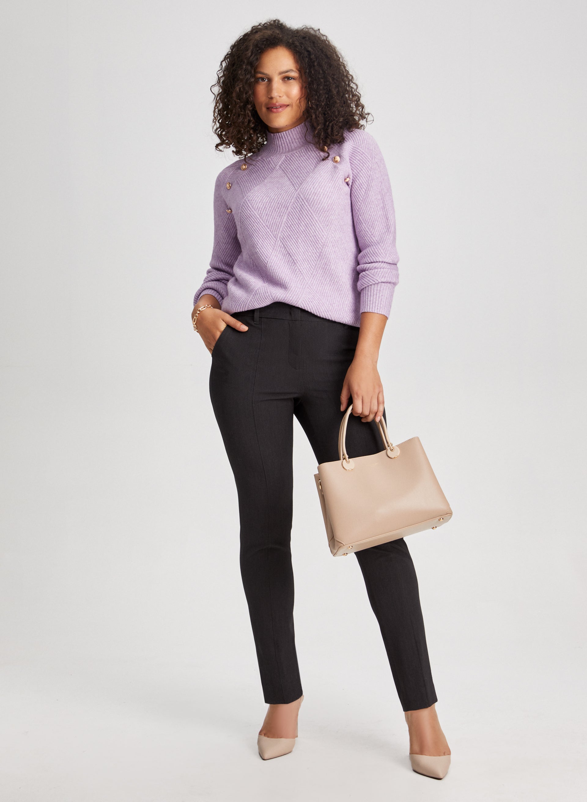 City Fit Straight Leg Pants