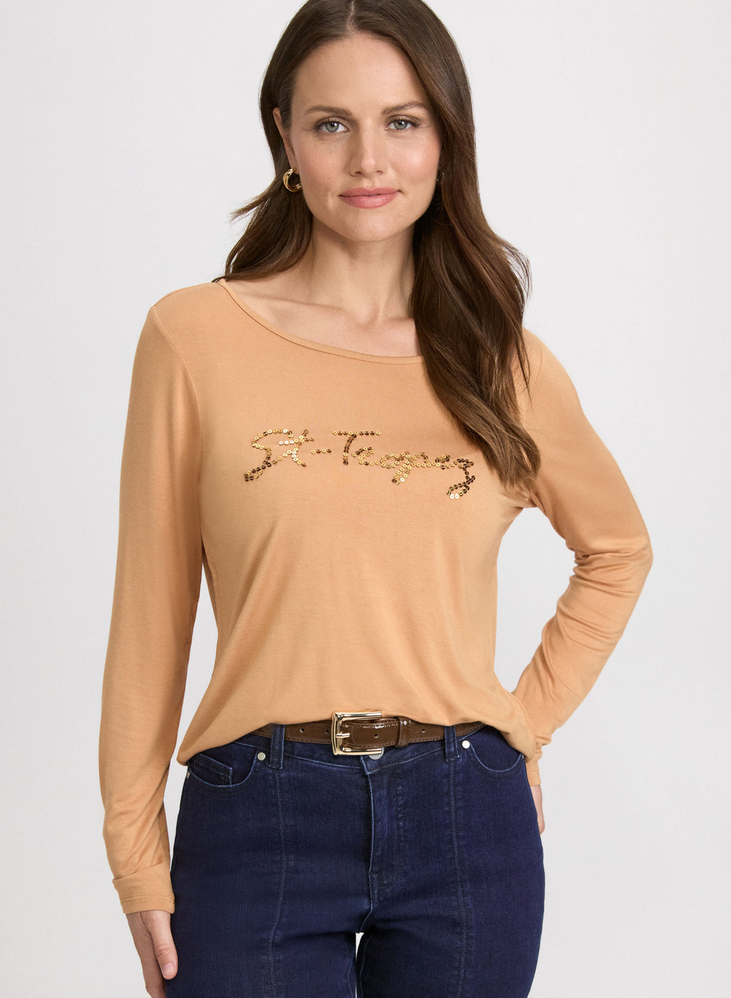 'St-Tropez' Long Sleeve T-Shirt