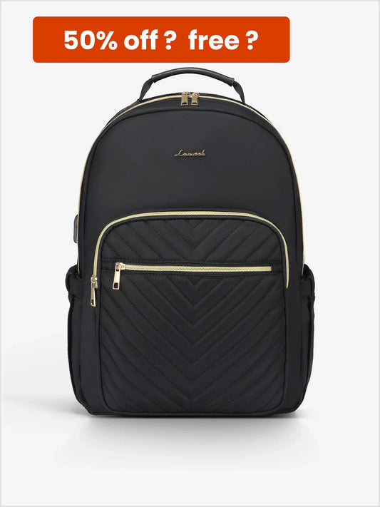 (50% Off? Free?)The V Laptop Backpack, 15.6-17.3(US Only)