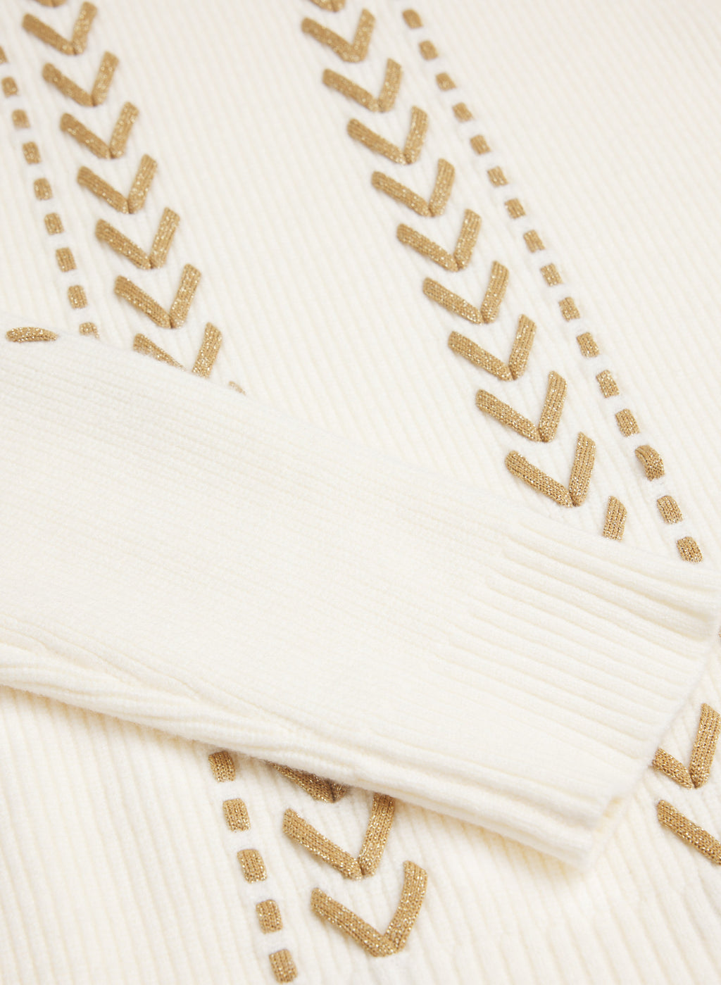 Contrast Stitch Sweater