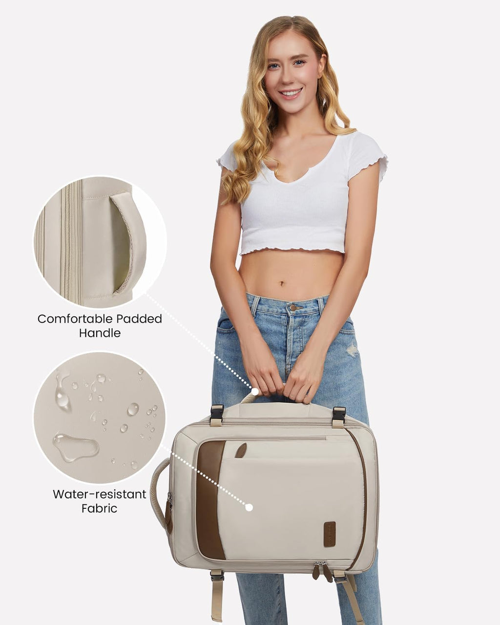 5Pcs Carry on Travel Backpack 40L/45L, 1995