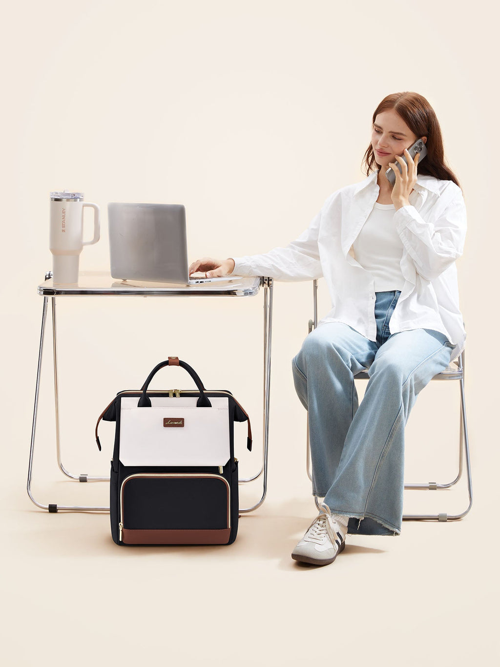 Cute Casual Laptop Backpack, 15.6 17.3, 5000