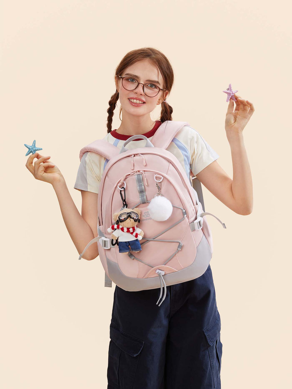 Cute School Backpack, 15.6 17.3, 4424