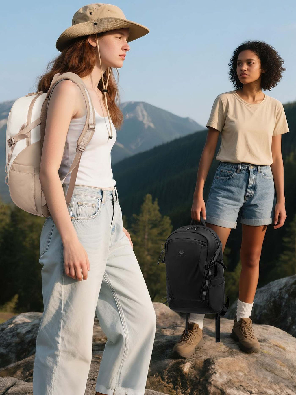 Casual Daypack Backpack, 15.6 17.3