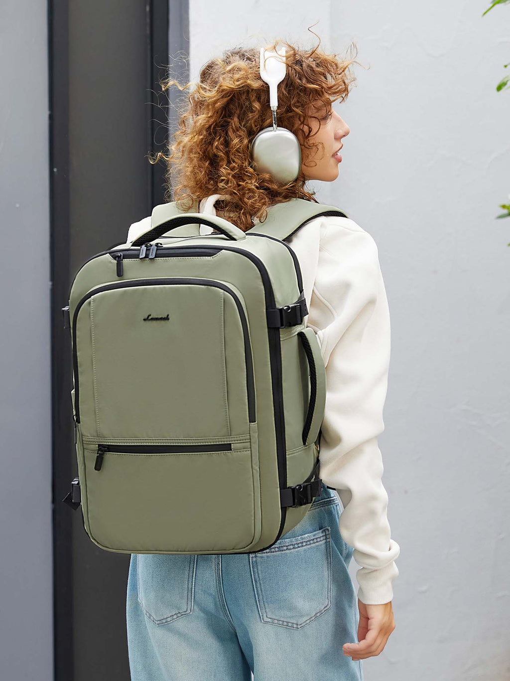 4Pcs Travel Backpack, 30-50L