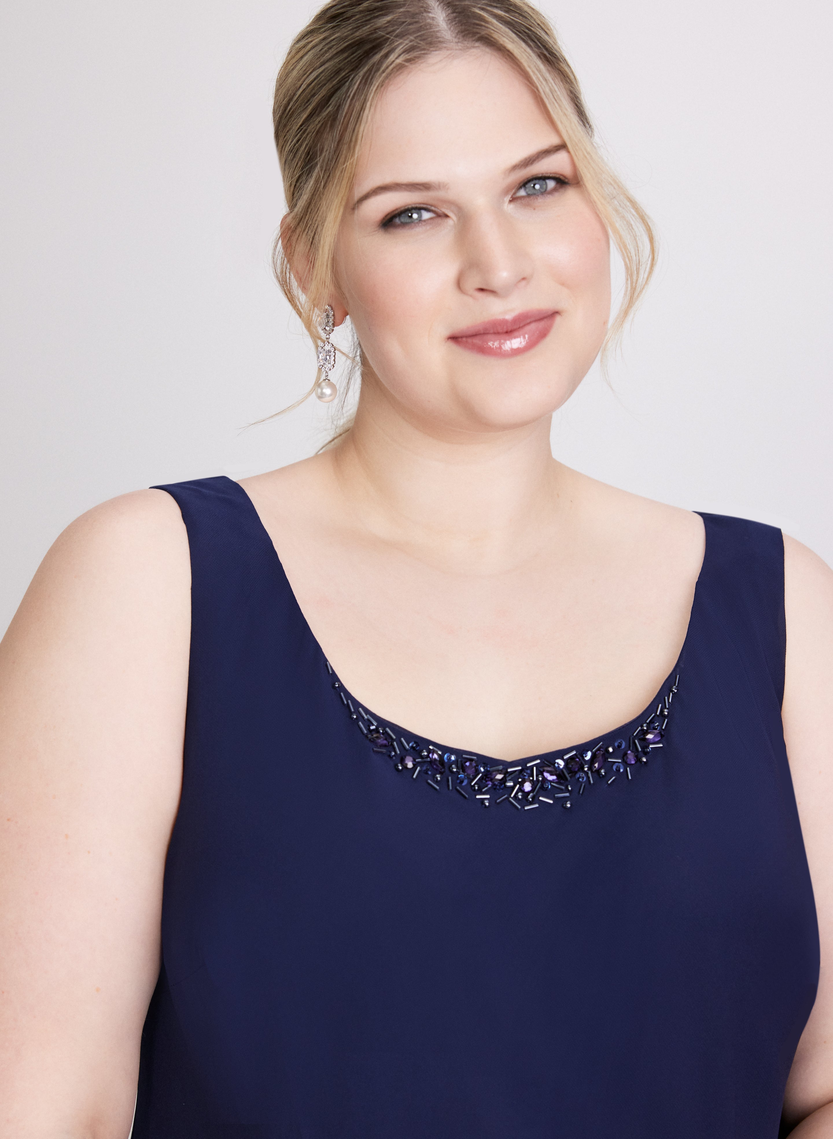 Chiffon Midi Dress & Jacket Set