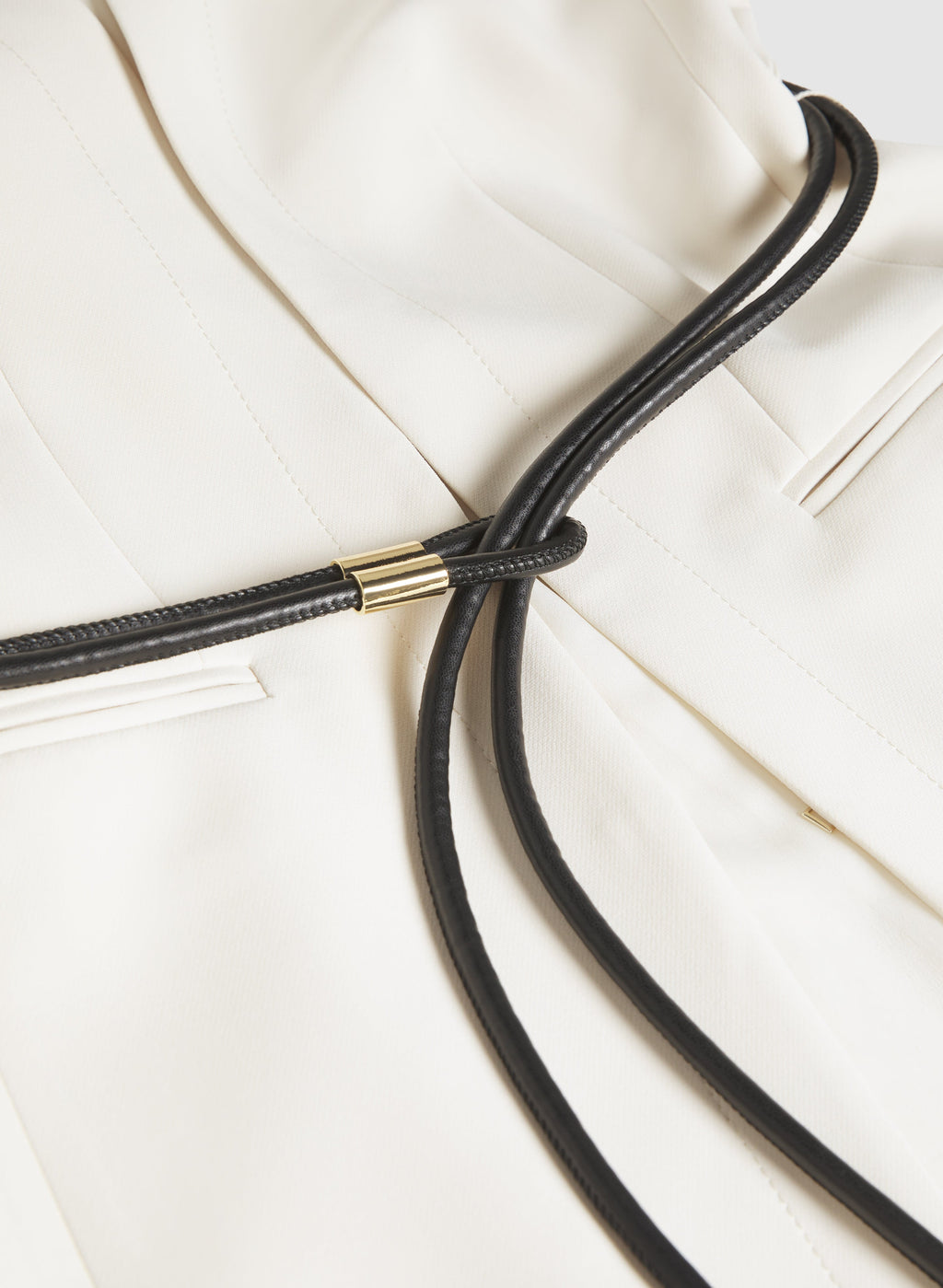 Belted Longline Blazer