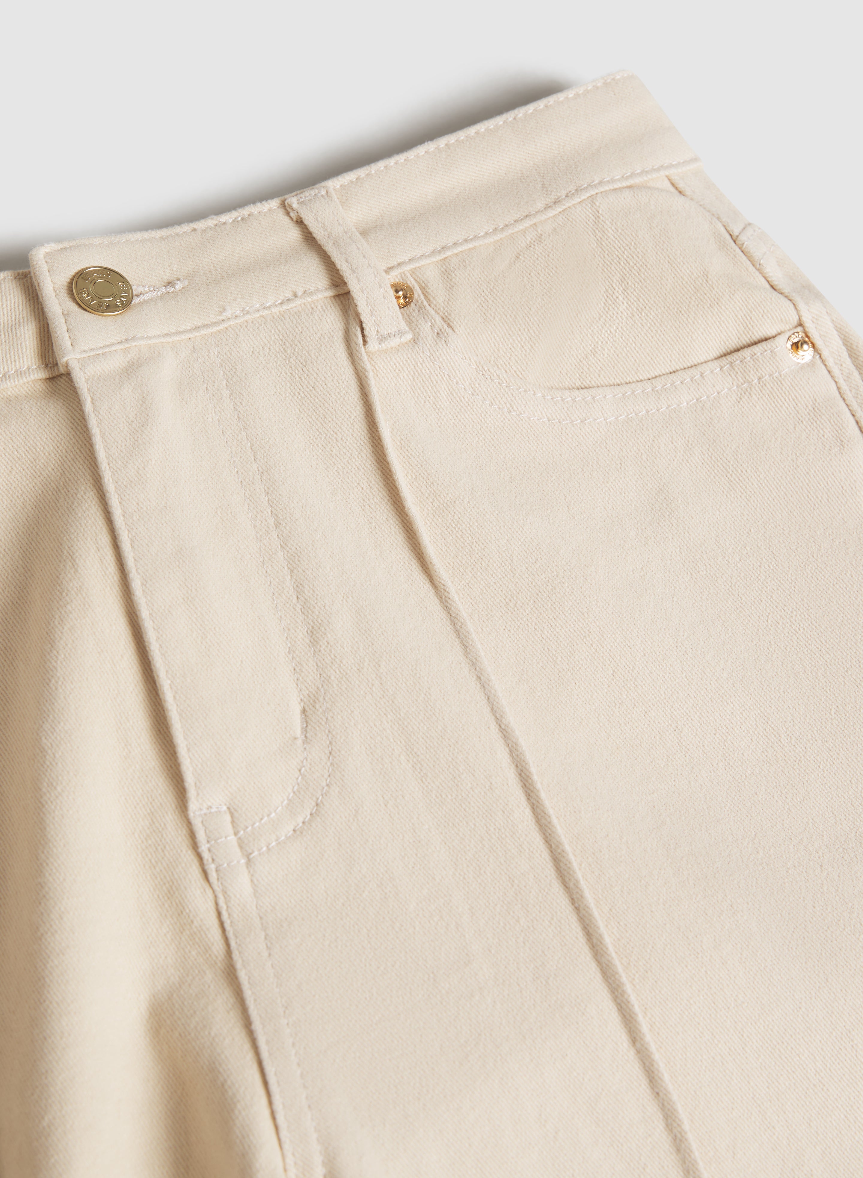 Cropped Flare-Leg Jeans