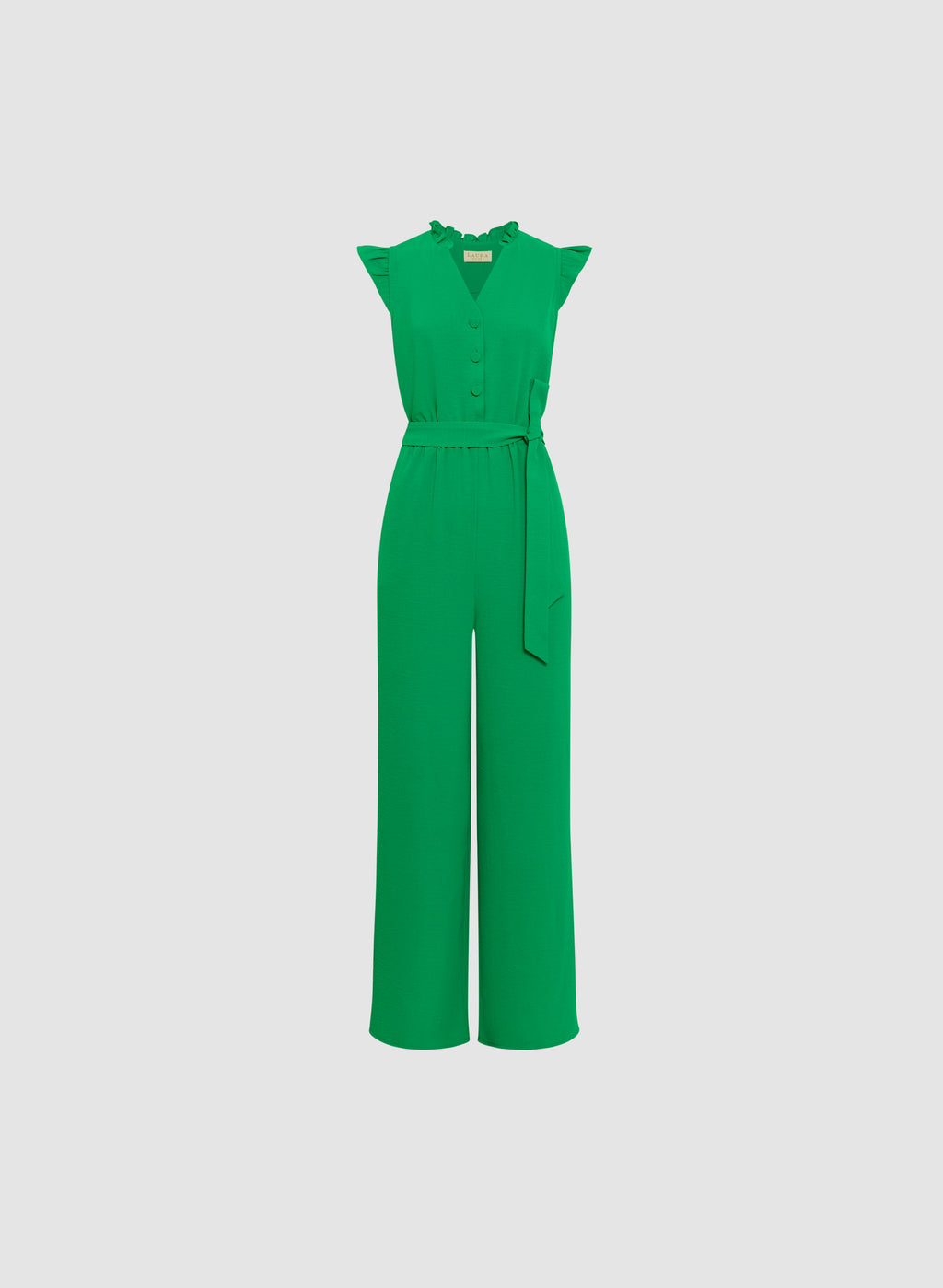 Button Down Jumpsuit