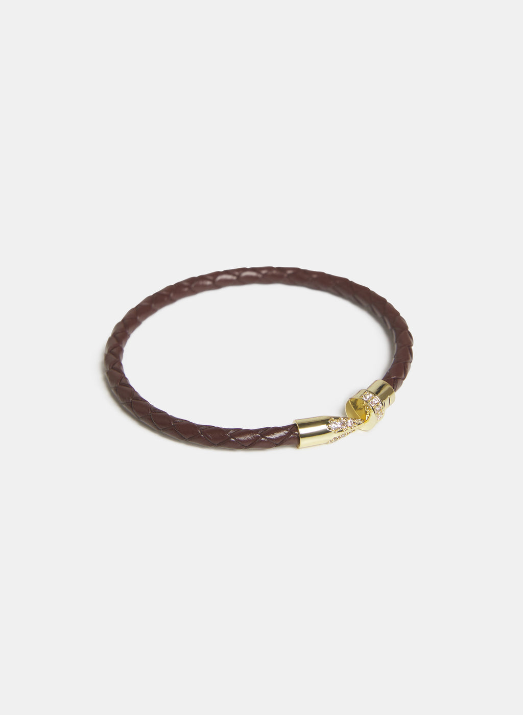 Braided Vegan Leather Bracelet
