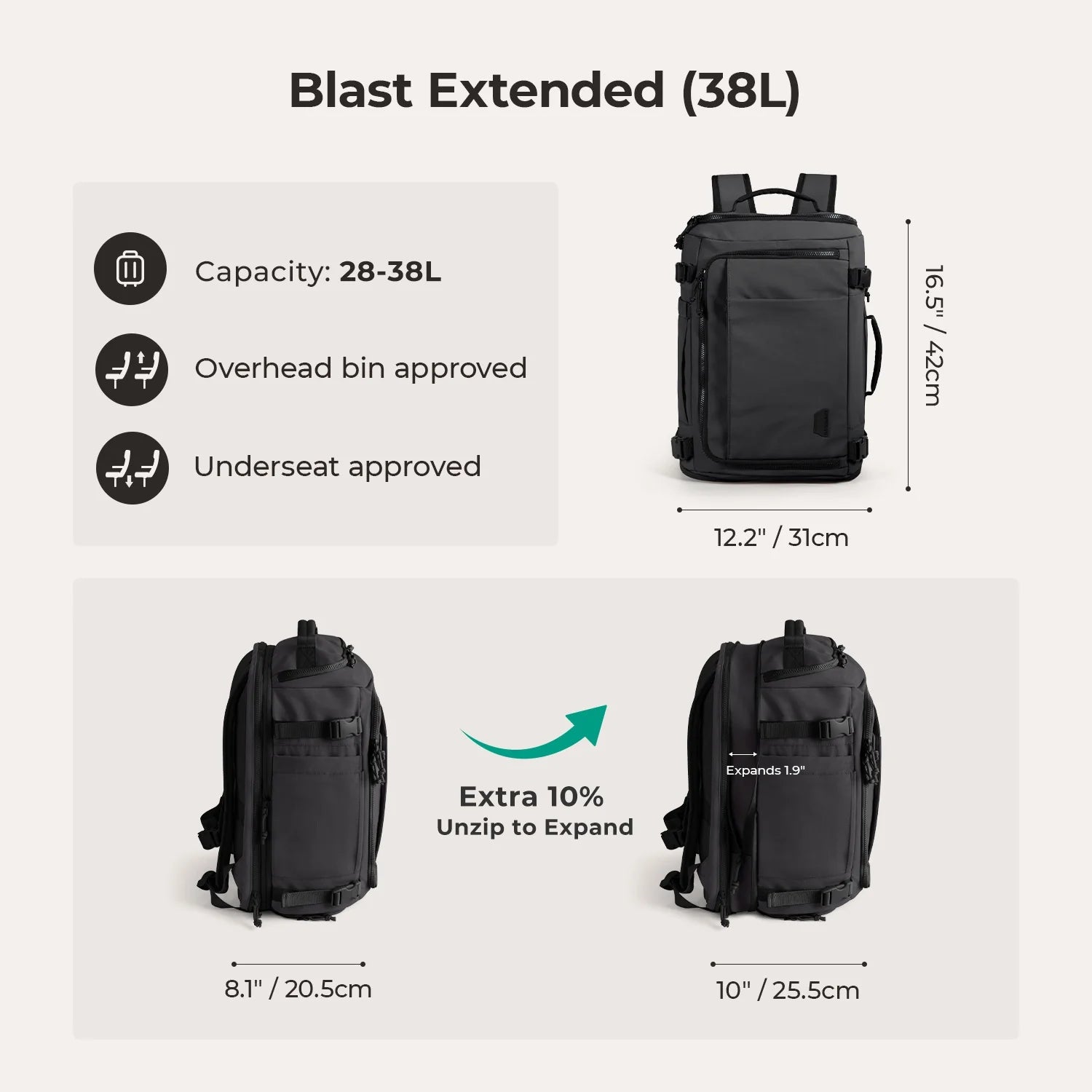 Blast Travel Backpack