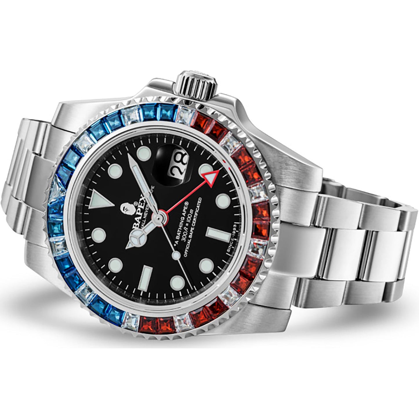 TYPE 2 BAPEX CRYSTAL STONE MENS