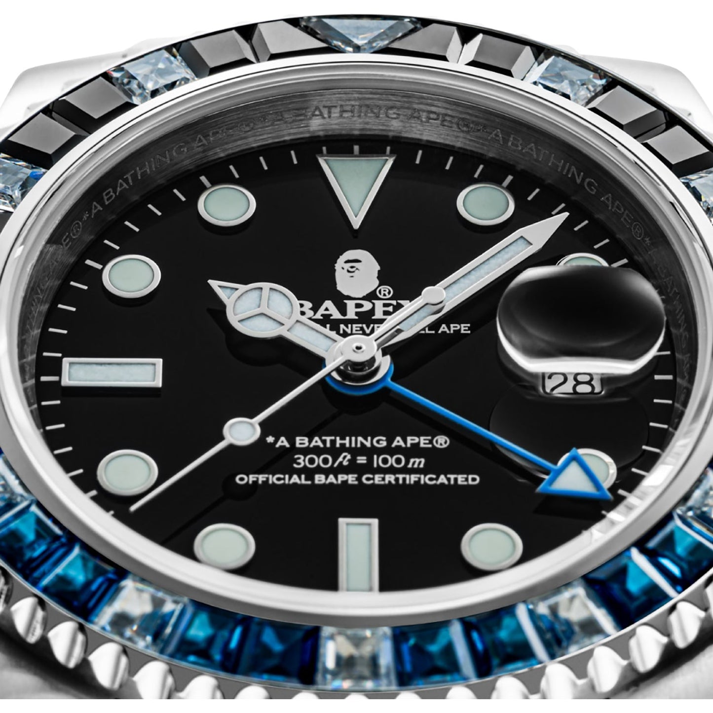 TYPE 2 BAPEX CRYSTAL STONE MENS