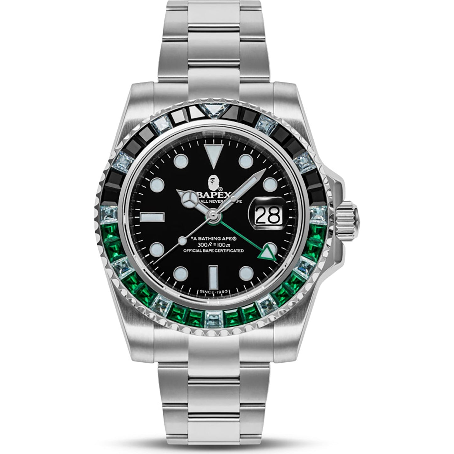 TYPE 2 BAPEX CRYSTAL STONE MENS
