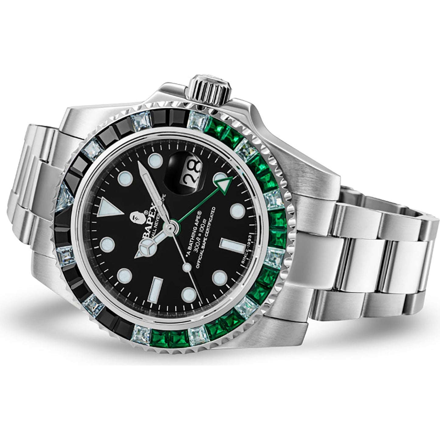 TYPE 2 BAPEX CRYSTAL STONE MENS