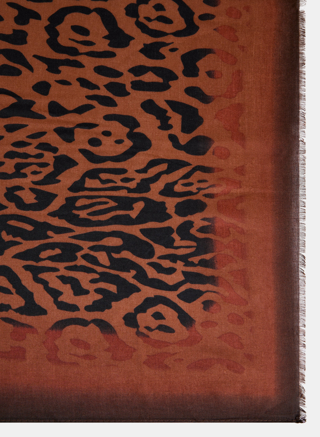 Cheetah Print Oblong Scarf