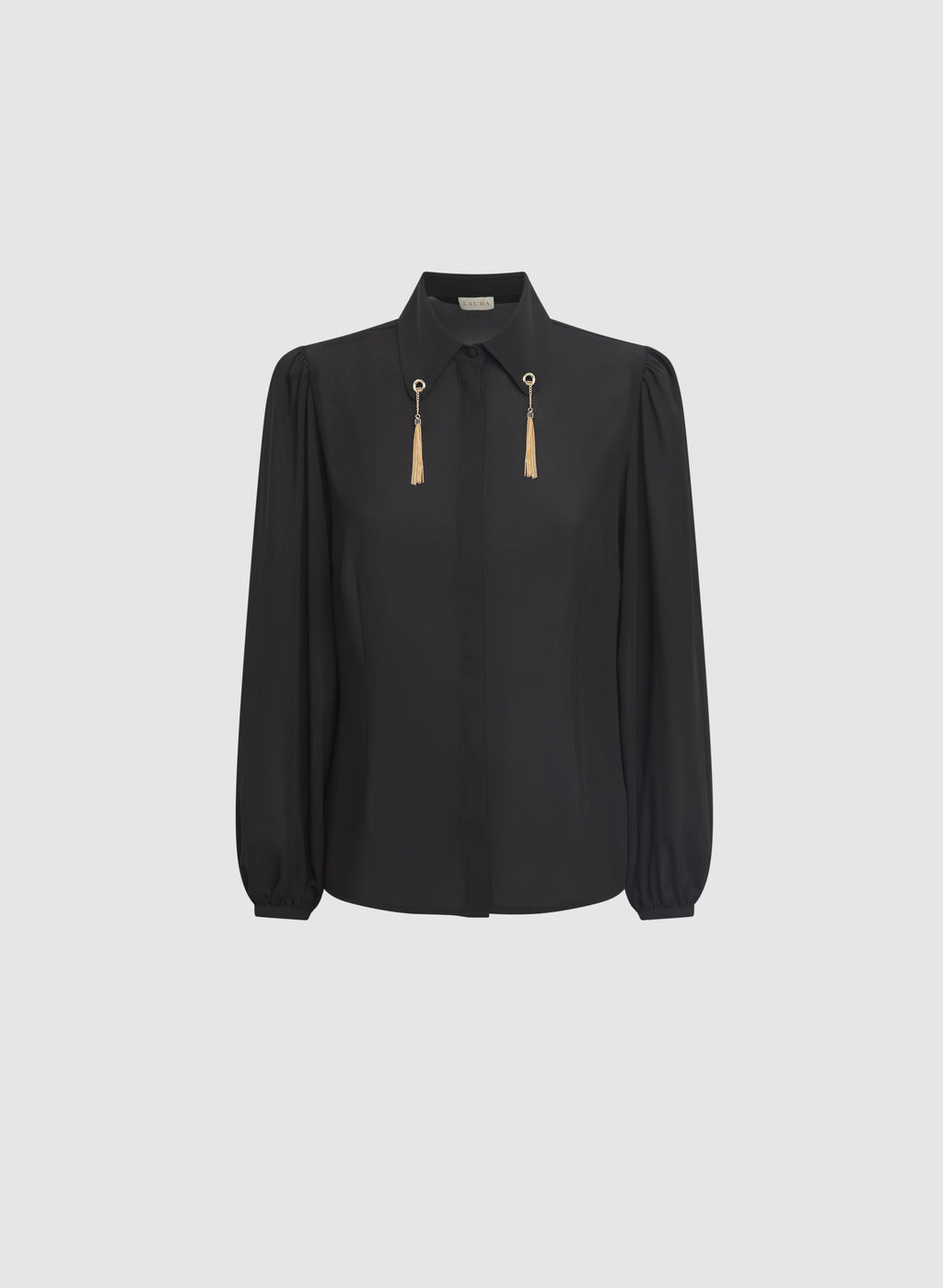 Chain Tassel Detail Blouse