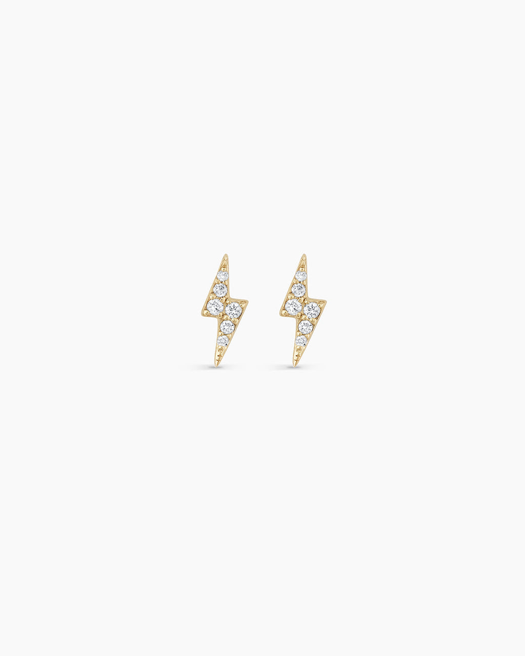 Diamond Lightning Studs