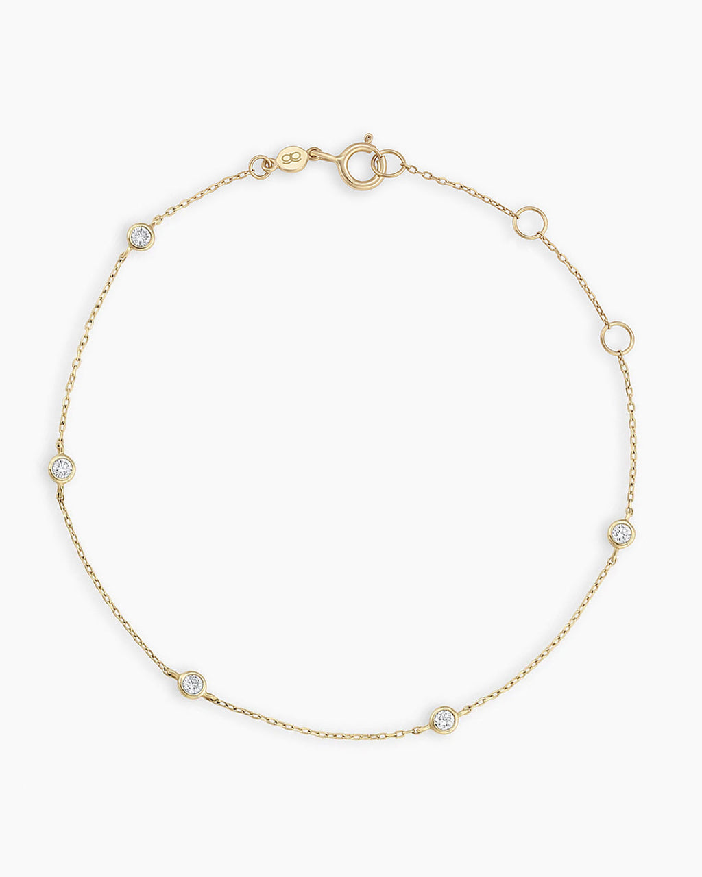 Classic Five Diamond Bracelet