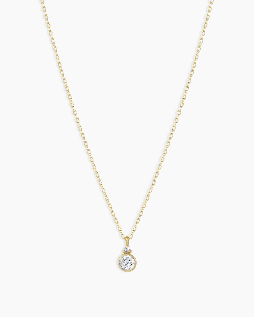 14k Gold Birthstone Necklace