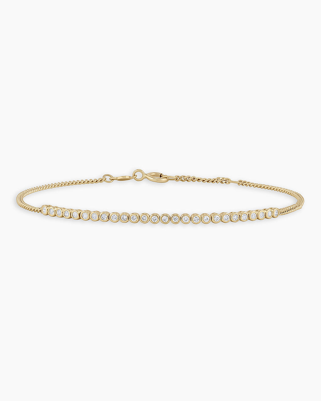 Classic Diamond Row Bracelet