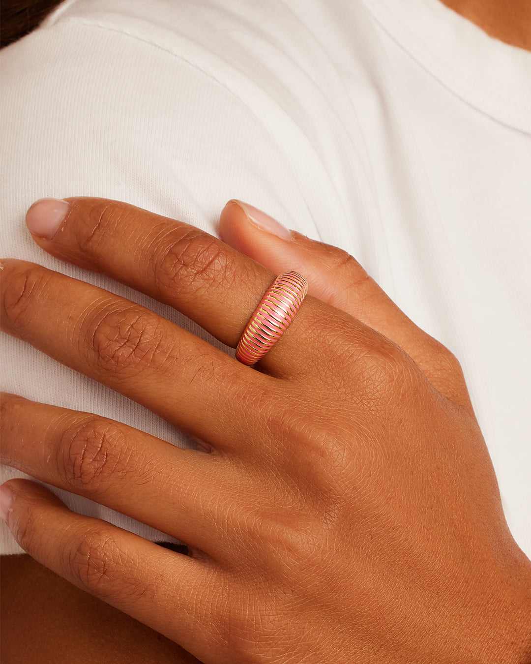 Catalina Enamel Ring