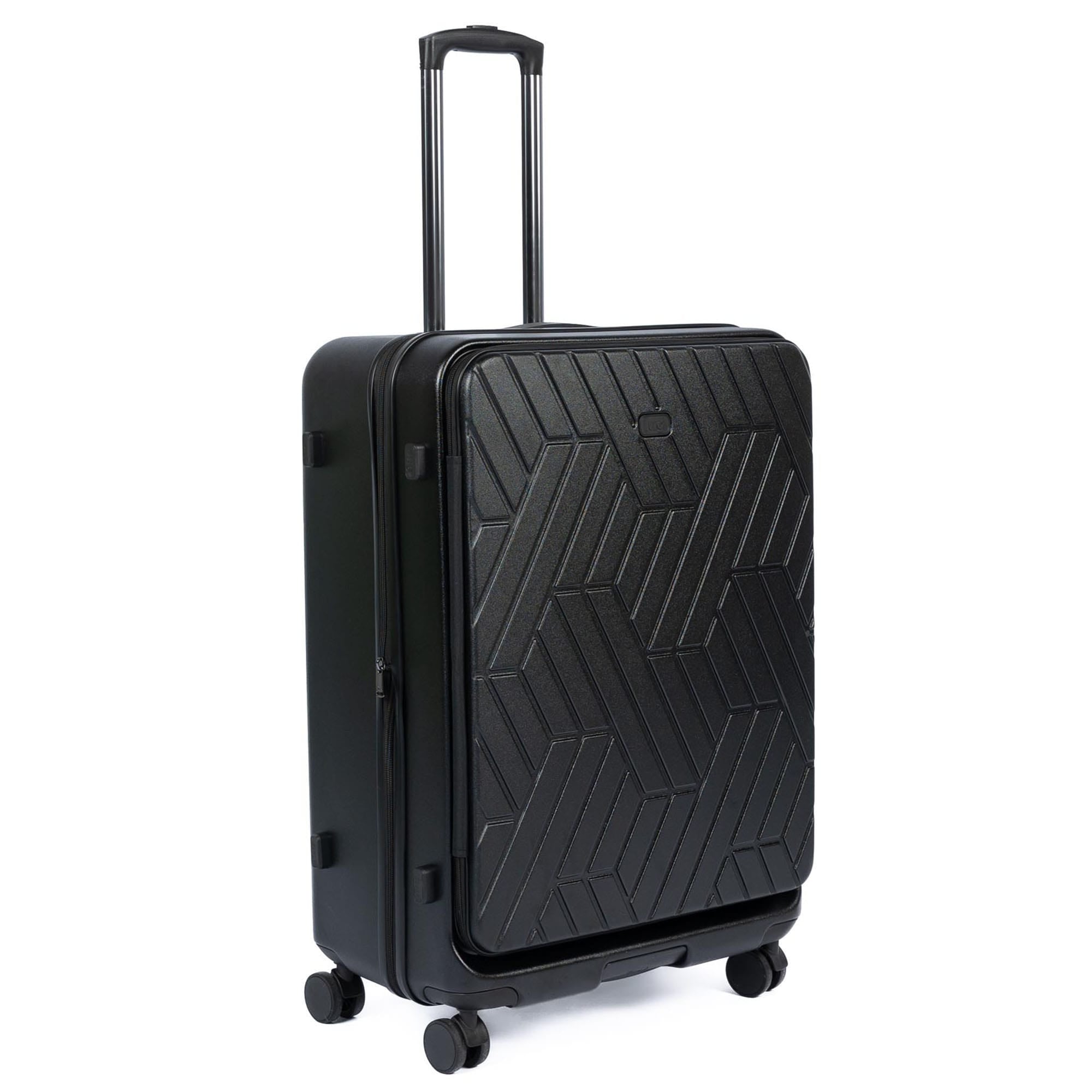 Box Truck Hard Sided Wheelie Checked Bag