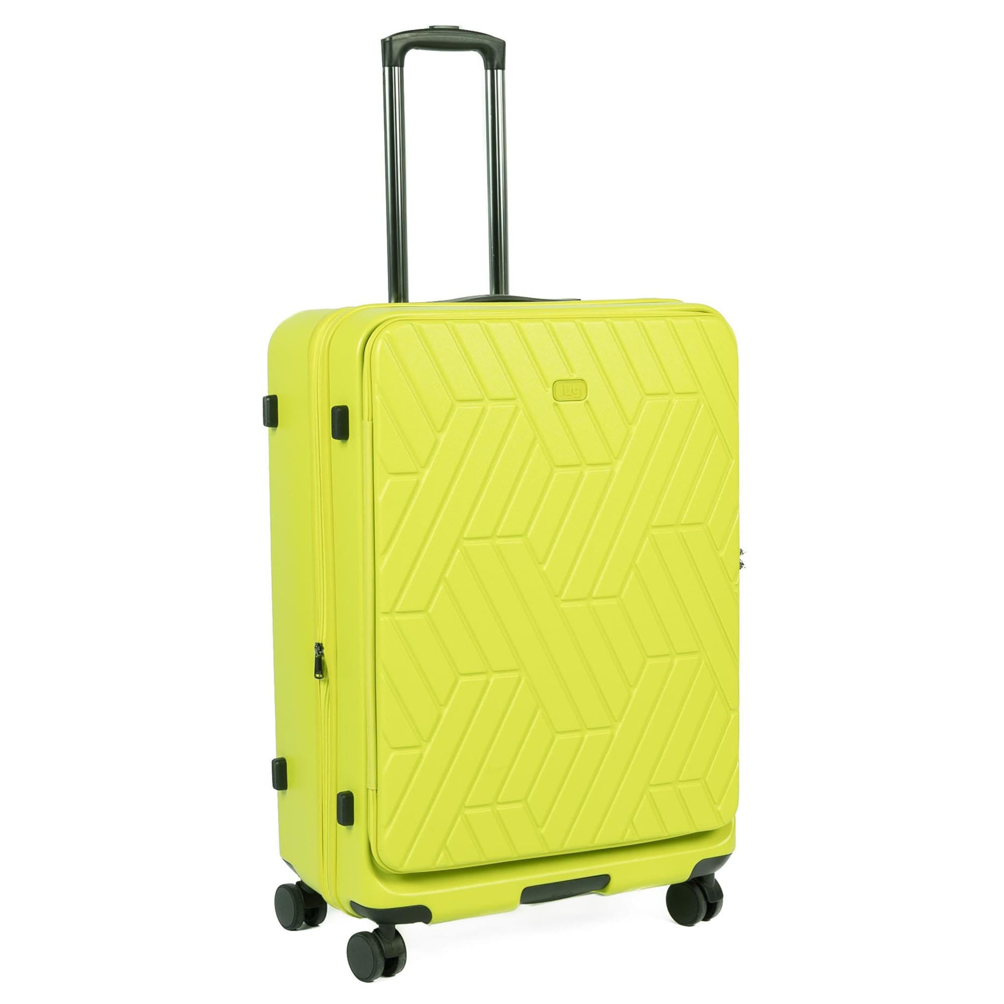 Box Truck Hard Sided Wheelie Checked Bag