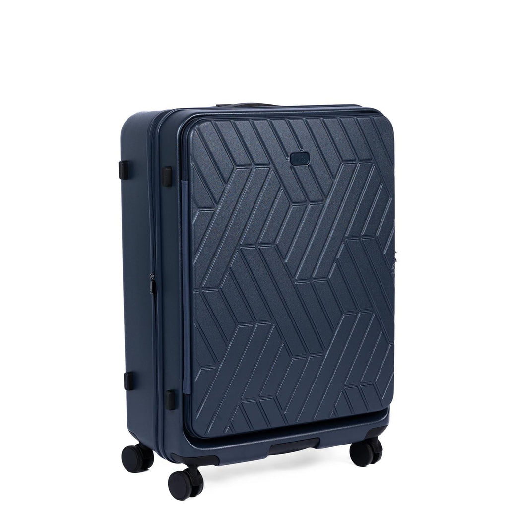 Box Truck Hard Sided Wheelie Checked Bag