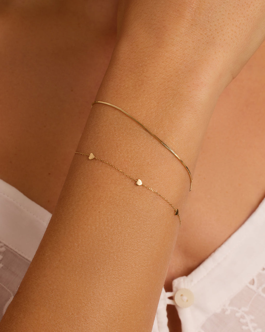 14k Gold Amour Bracelet