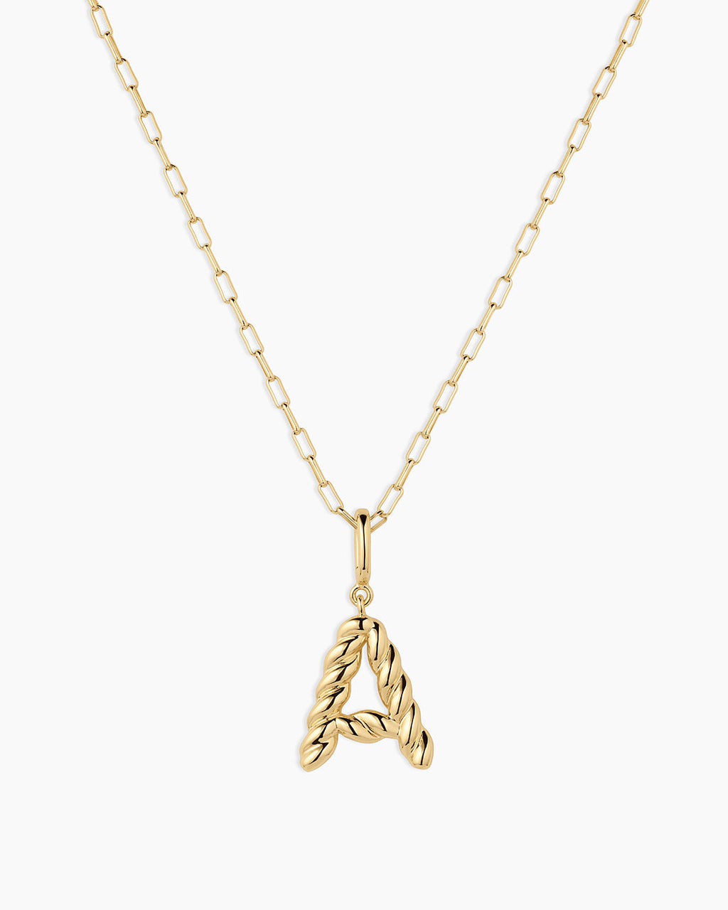 Crew Alphabet Statement Charm Necklace