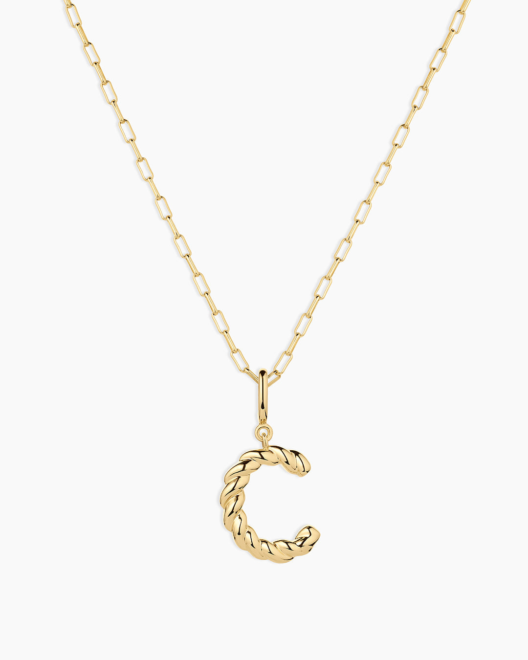 Crew Alphabet Statement Charm Necklace