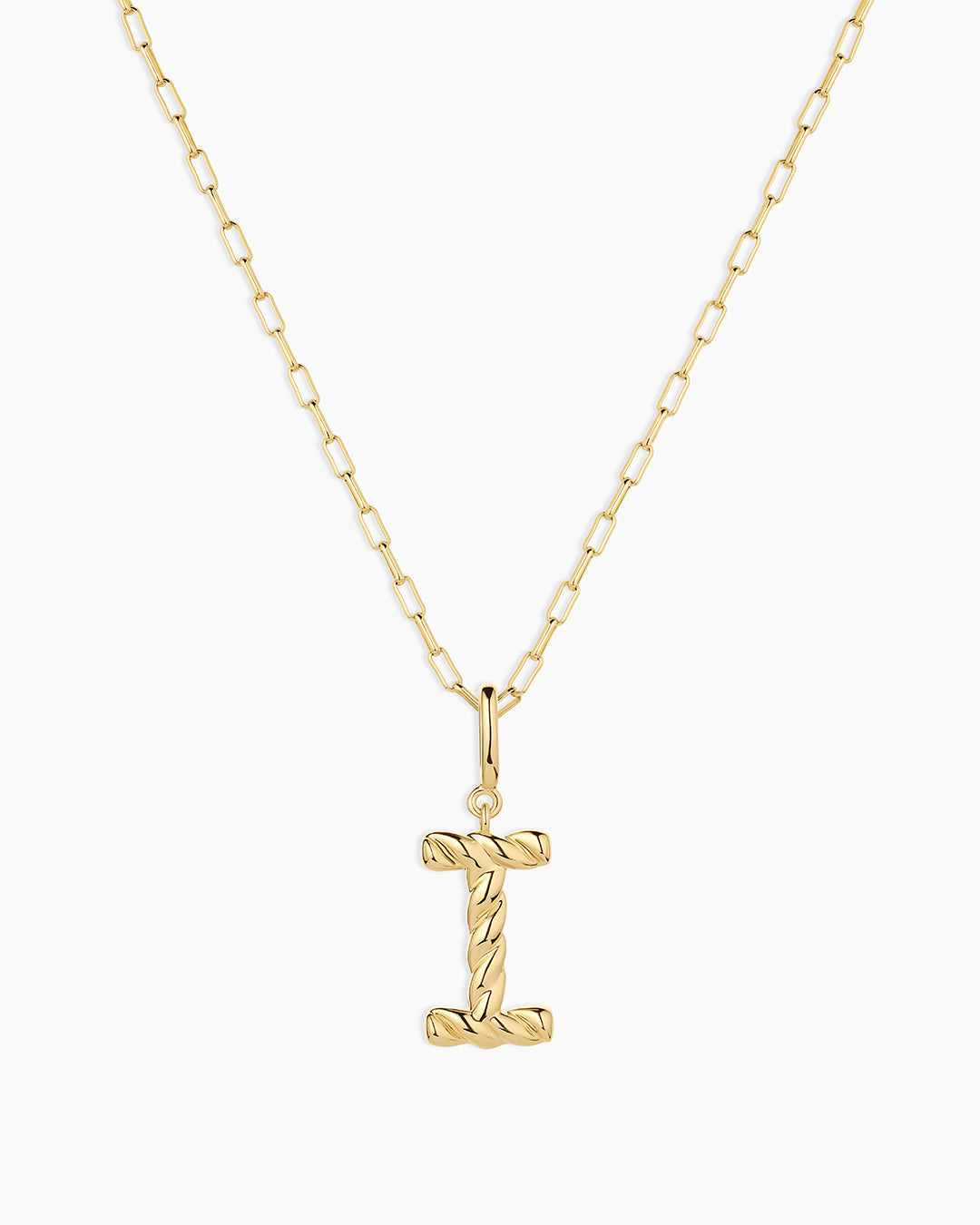 Crew Alphabet Statement Charm Necklace