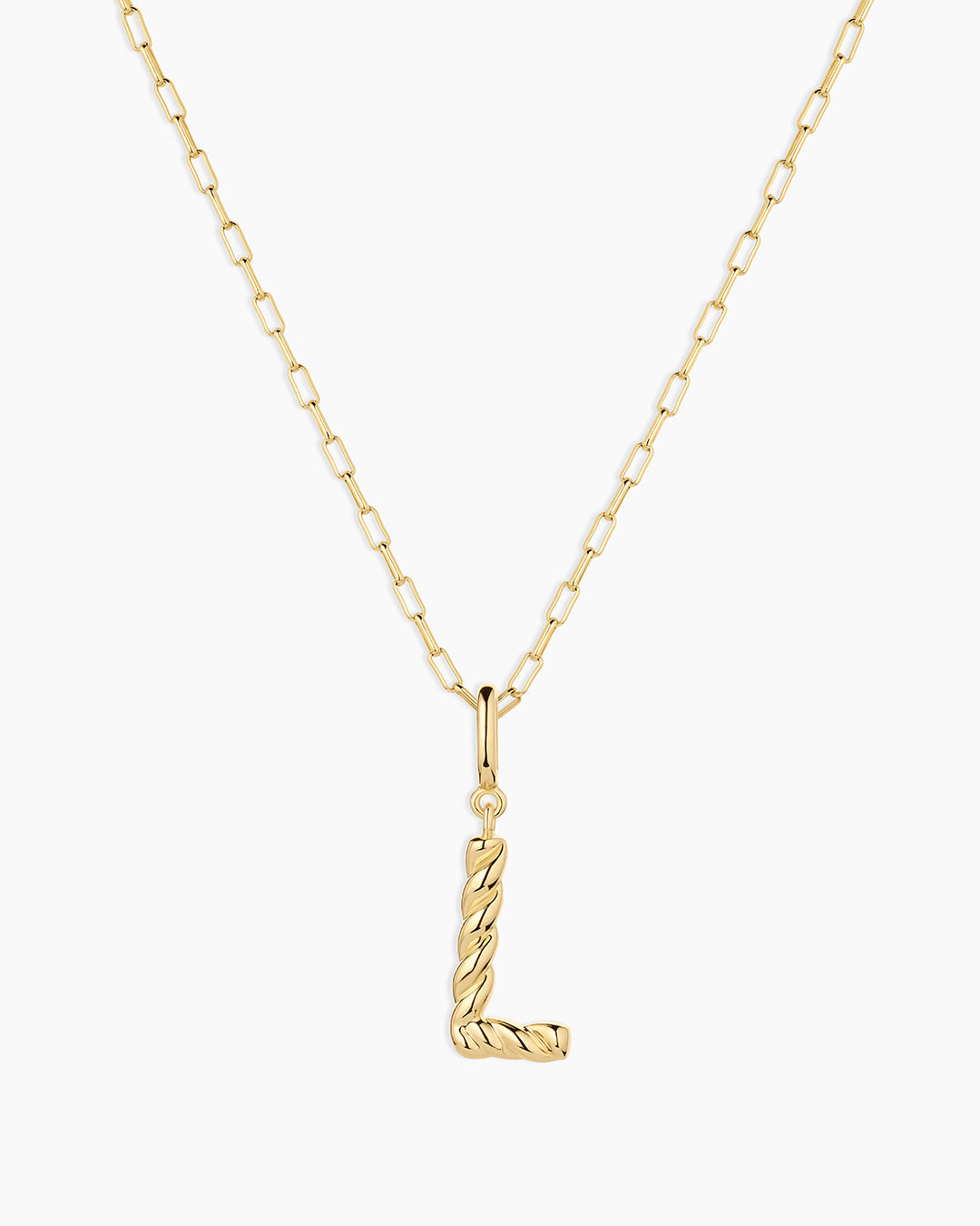 Crew Alphabet Statement Charm Necklace