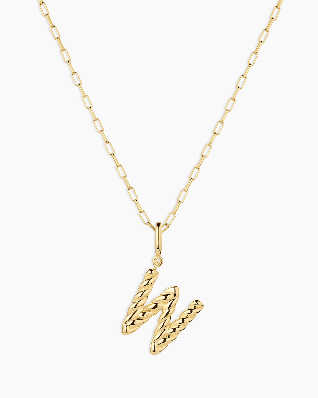 Crew Alphabet Statement Charm Necklace