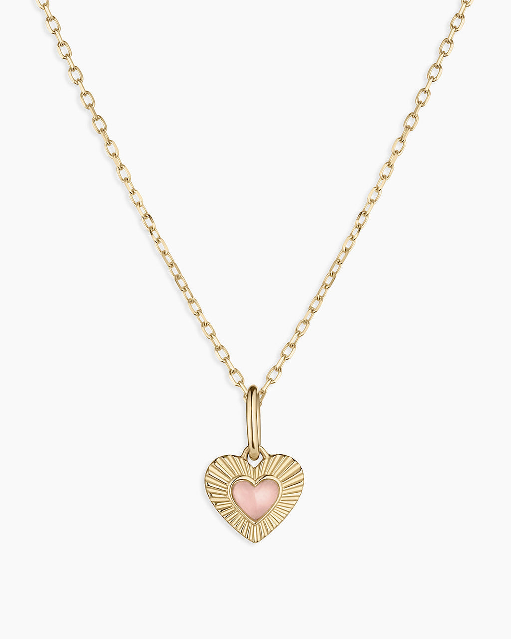 14k Gold It's a Girl Charm Necklace